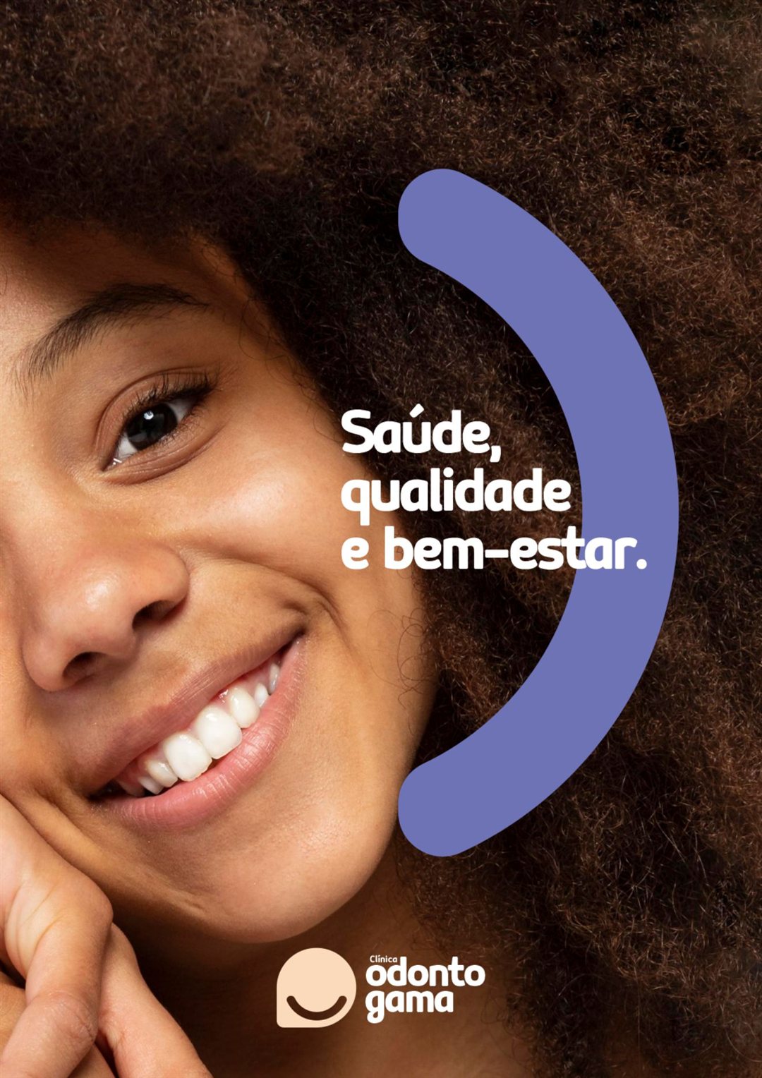 Campanha visual — Clínica OdontoGama